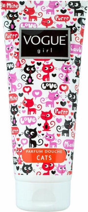 6x Vogue Girl Parfum Douche Cats 200 ml
