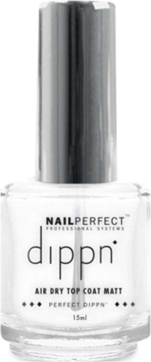 Dip poeder - NailPerfect - Dippn' Air Dry Top Coat Matt - 15ml