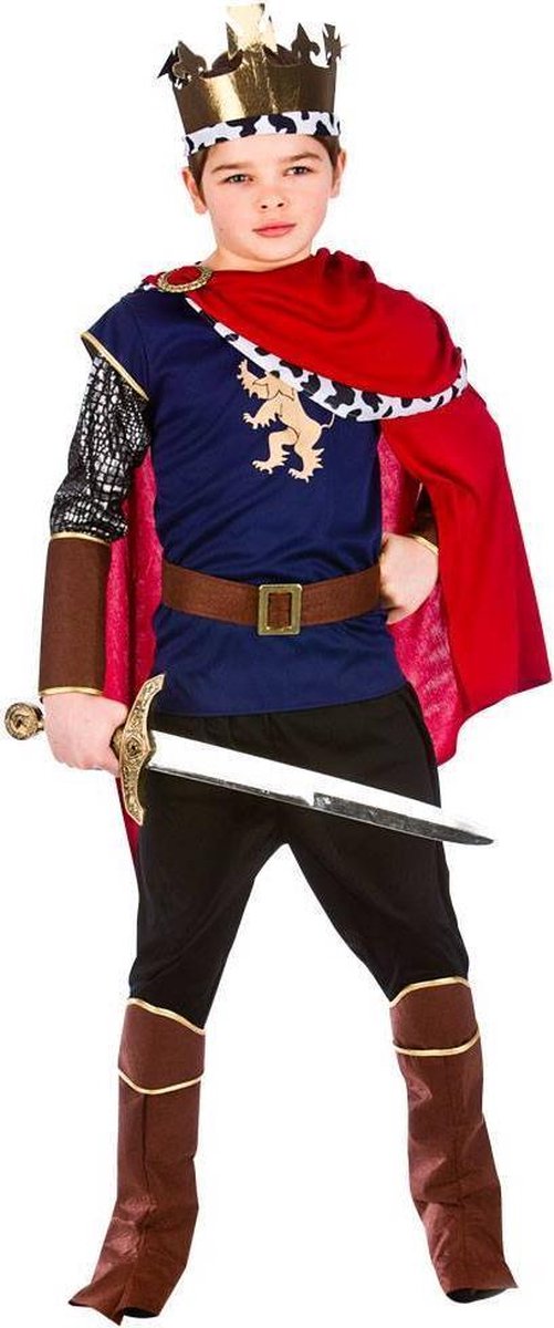 E-Carnavalskleding.nl: 128cm - e-Carnavalskleding.nl Middeleeuwse Koning kostuum Filip voor kinderen