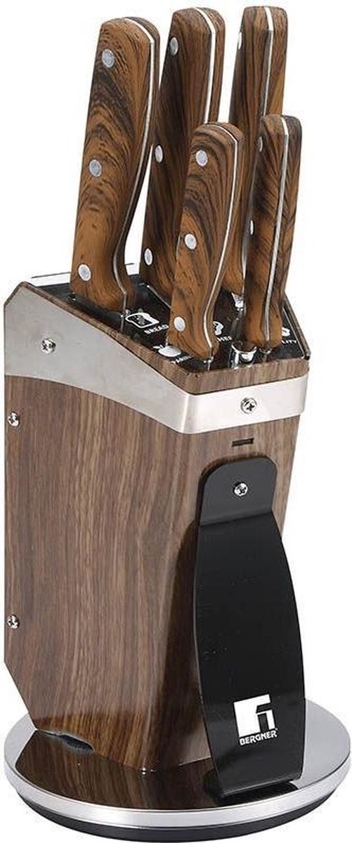 Bergner - 5 messen met houder