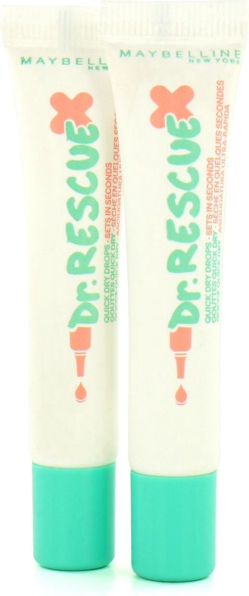 Maybelline Dr. Rescue Quick Dry Drops - 2 x 10 ml (set van 2)