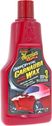 Meguiars A2216 Deep Crystal Carnauba Liquid Wax 'Step 3' 473ml