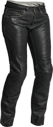 Halvarssons leren motorbroek Seth Lady zwart 34