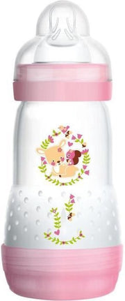 MAM Easy Start Anti-Colic Bottle - 260ml - 0 tot 6 maanden - Flow Speen 2 - Roze
