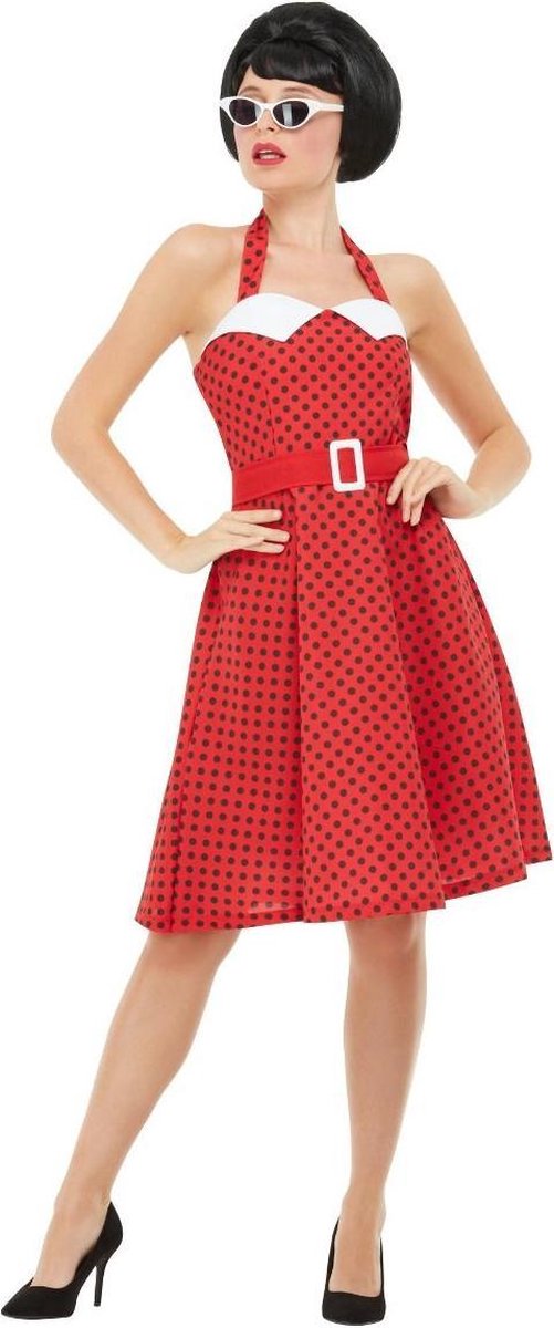 50s Rockabilly Pin Up Kostuum - Maat L
