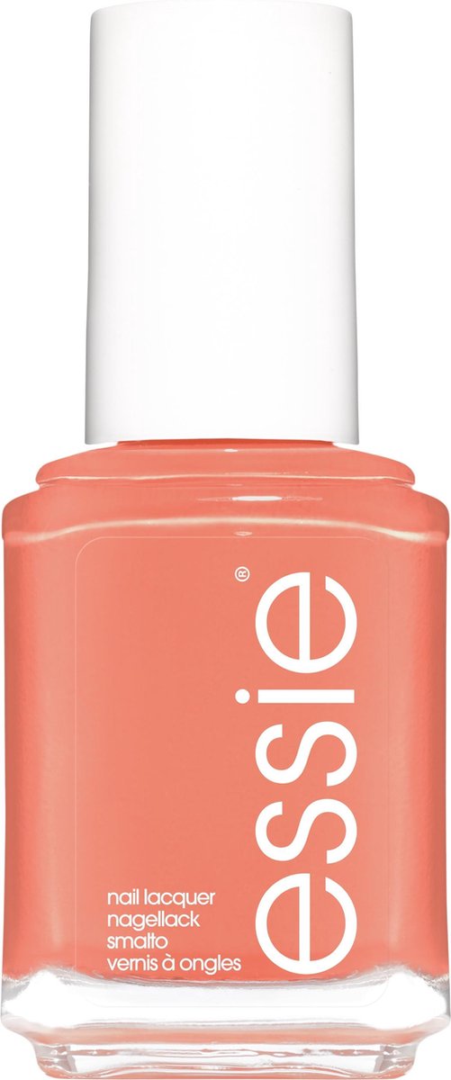 Essie flying solo collectie flying solo limited edition - 678 check into check out - oranje - glanzende nagellak - 13