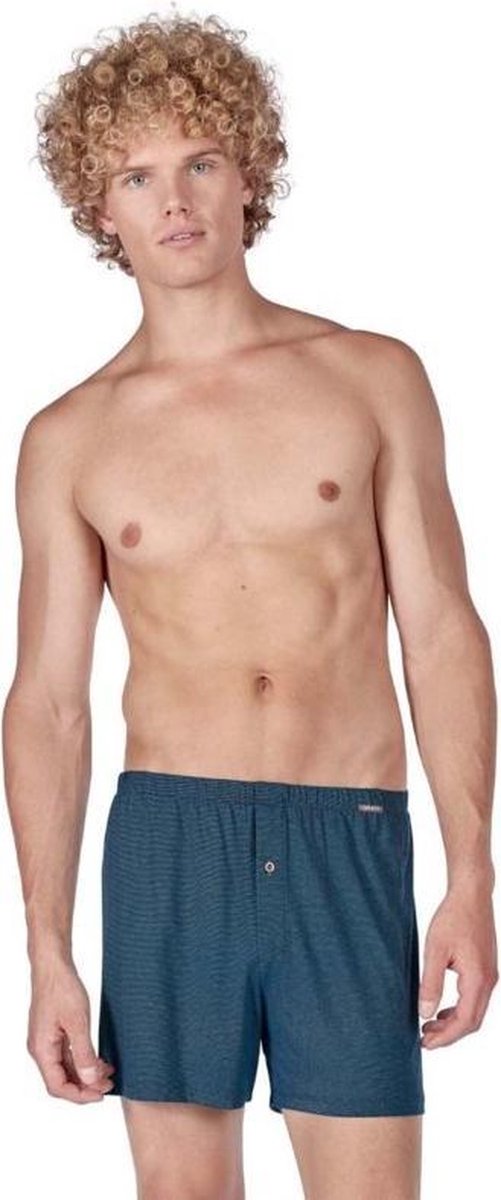 Heren boxer short lang Skiny | Cool Comfort | blue night | M