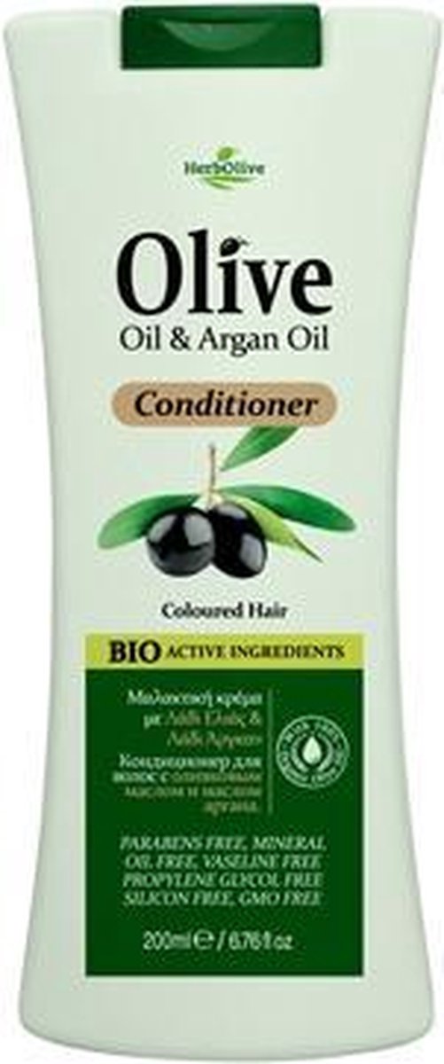HerbOlive Conditioner Olijfolie & Arganolie* Gekleurd Haar 200ml