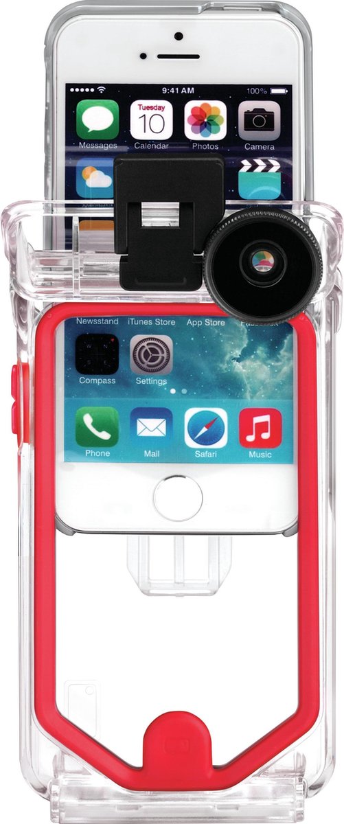 Optrix 5/5s/SE Pro (4-Lens Kit) mobiele telefoon behuizingen Hoes Zwart