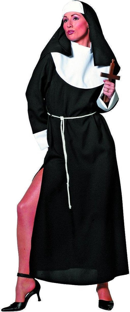 Sexy nonnen jurk voor dame
