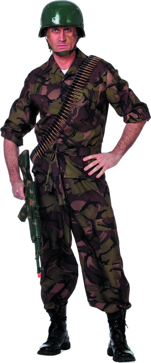 Camouflage groen Maat 58