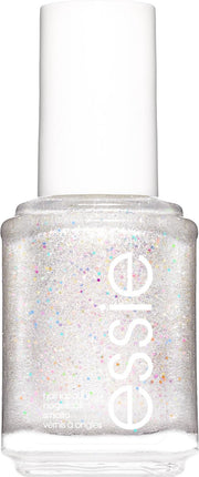 Essie Winter Collection Nagellak – 668 Let It Bow - Witte Glitter Nagellak