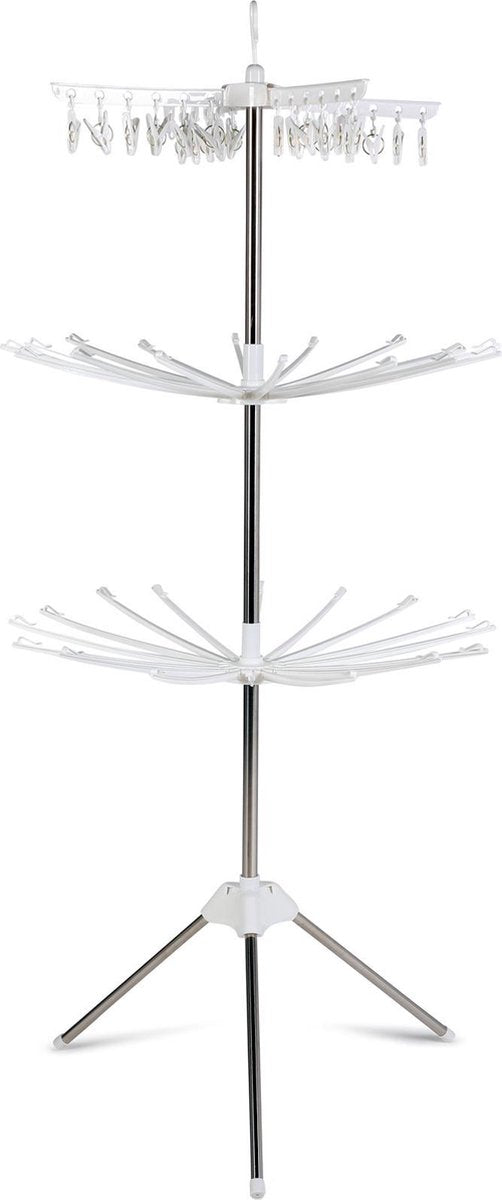 Herzberg HG-8041: Kleding- en Handdoekenrek