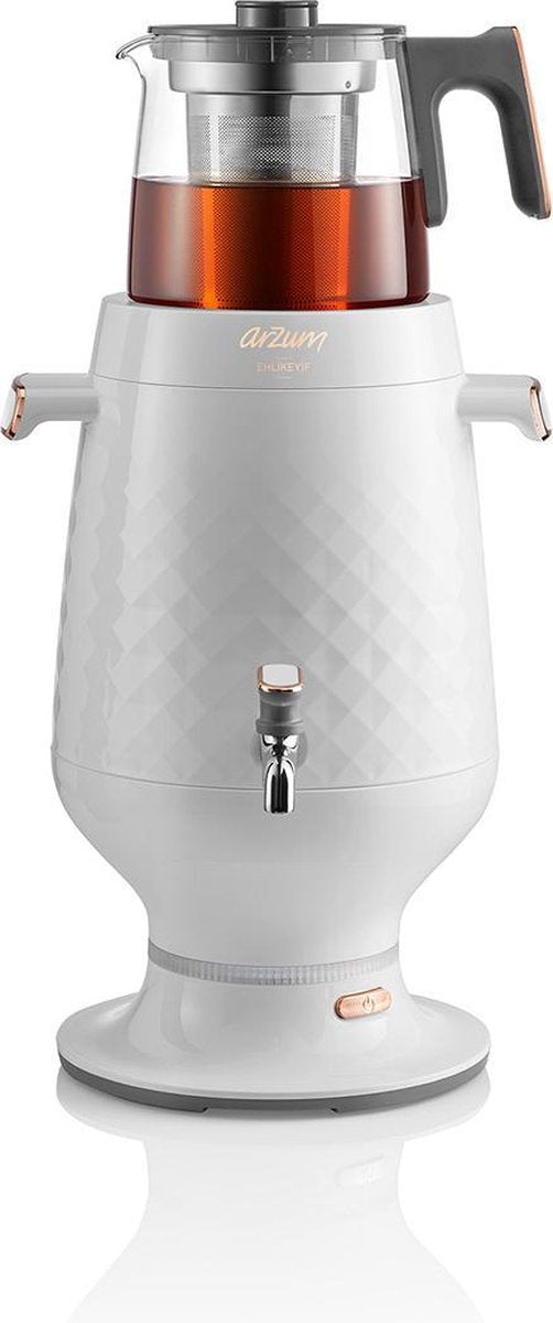 Arzum - Ehlikeyf Samovar - AR3083 - Wit