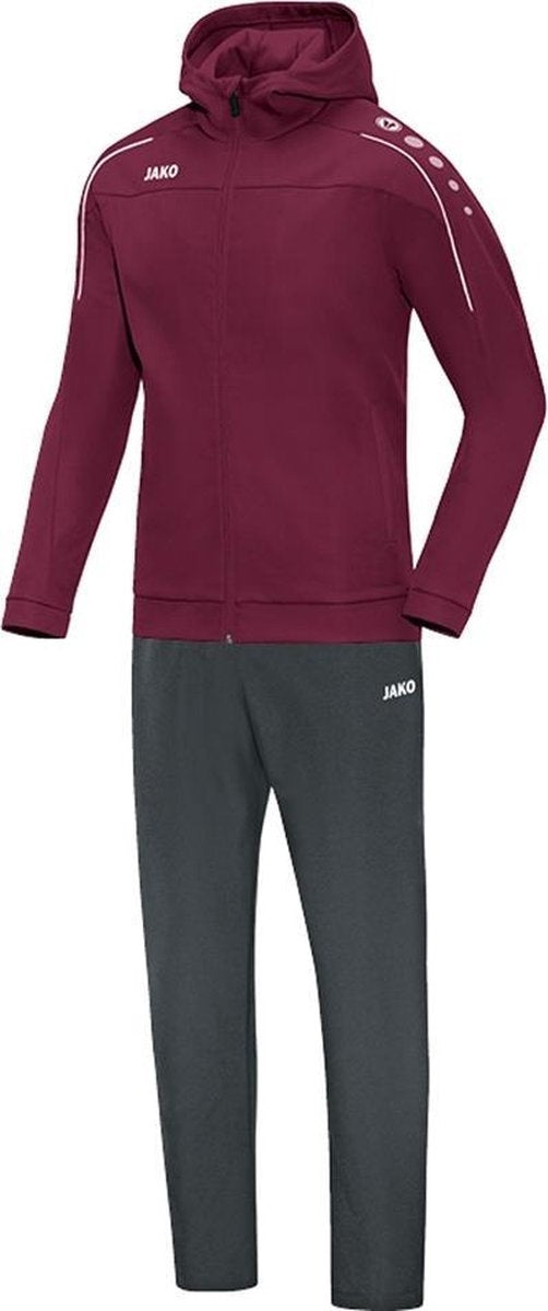 Jako - Hooded Leisure Suit Classico Junior - Kinderen - maat 140