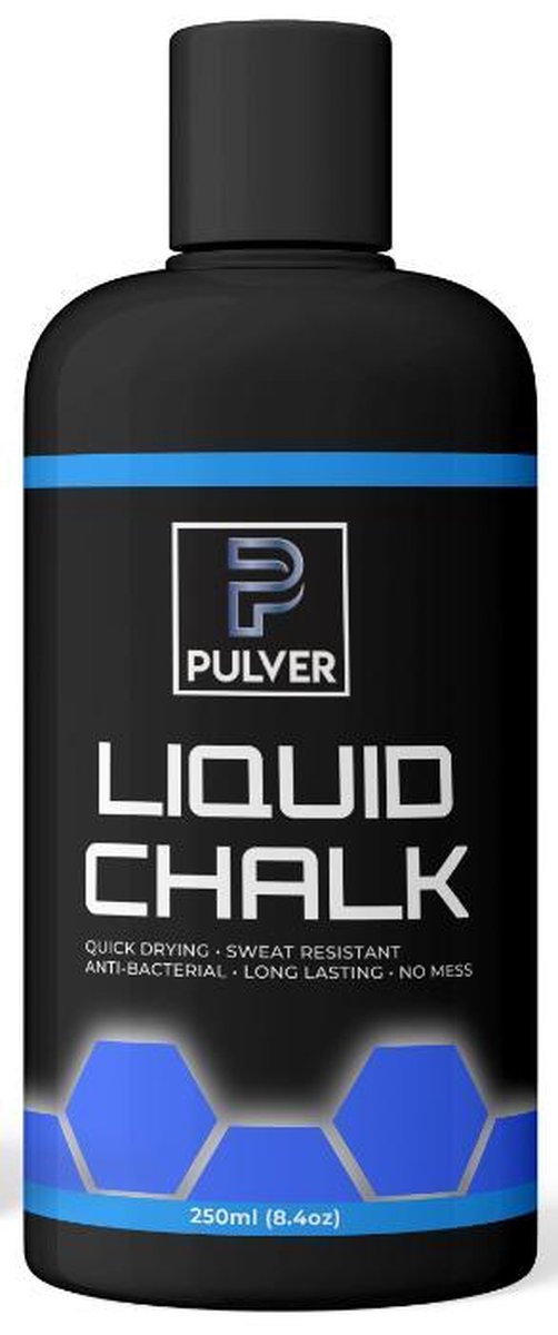 Pulvernutrition vloeibaar magnesium 250ml | Turnen | Paaldansen | Klimmen | Crossfit | Gewicht heffen  | Liquid chalk | vloeibaar kalk | Magnesium