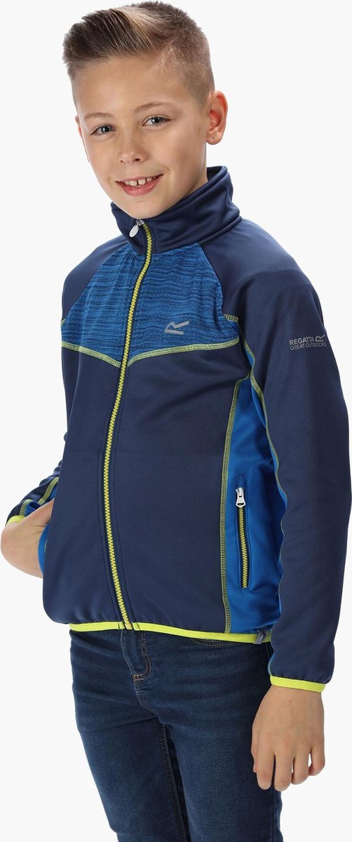 Regatta -Oberon - Outdoorjas - Kinderen - MAAT 128 - Blauw