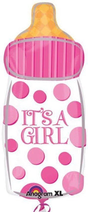 Folieballon - It's a girl - Shape - 58x25cm - Zonder vulling