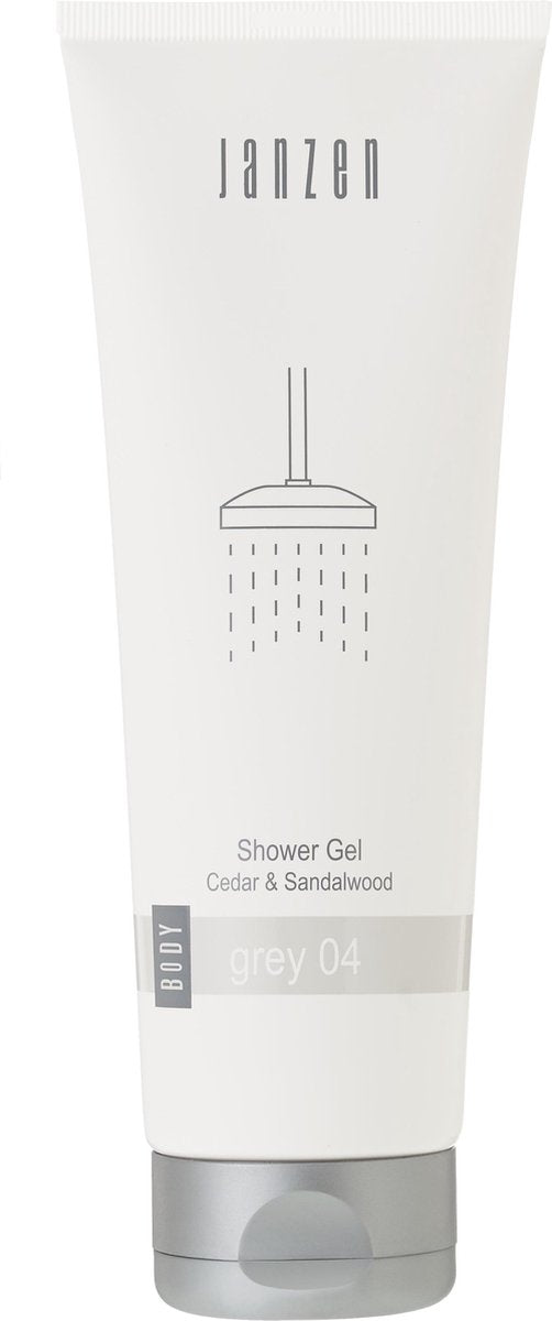JANZEN Shower Gel Grey 04 - 250 ml - Douchegel