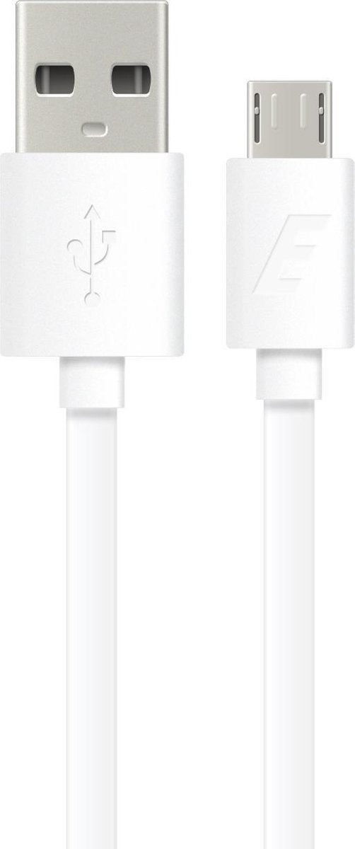 Energizer Micro Usb-kabel Ultra Plat 120 Cm Wit