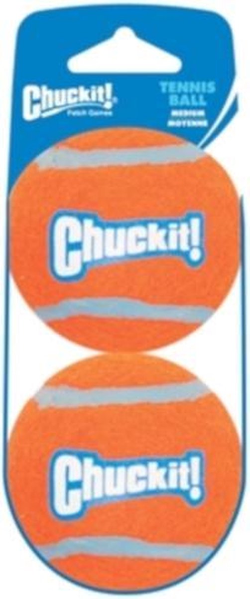 Chuckit Apporteerspeelgoed Tennisbal 6 Cm Oranje 2 Stuks