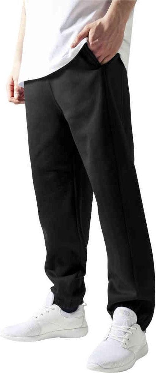 Urban Classics Basic Sweatpants Zwart 4XL