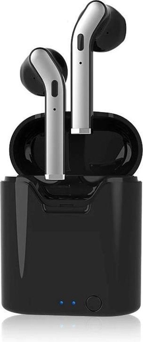 DrPhone ONYX - Hi-Fi Draadloze In-Ear Earbuds - Oordoppen - Bluetooth 5.0 - HD Gesprekken - Auto-Connect - IPX5 Waterproof - Voor IOS / Android / Smart TV - Zwart