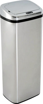 Prullenbak 50 liter - Prullenbak met sensor - Prullenbak - Afvalbak - 50L- RVS - Mat