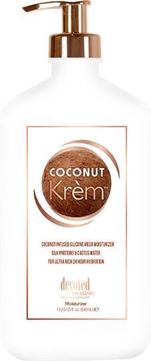 Devoted Creations - Coconut Krèm moisturizer - 540ml