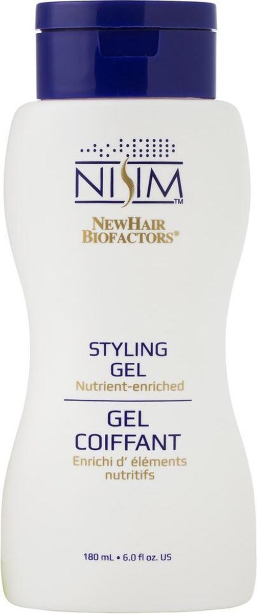Styling Gel voor de Gevoelige Hoofdhuid -  Verzorgend en beschermend - 180ml - Nisim