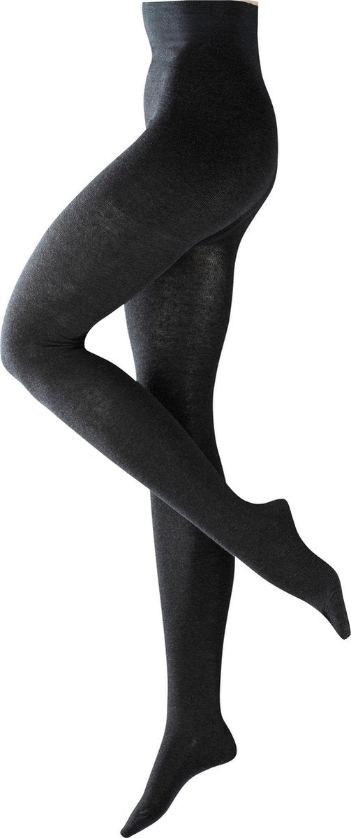 FALKE Family Maillot - Antraciet Melange - Maat 36-38