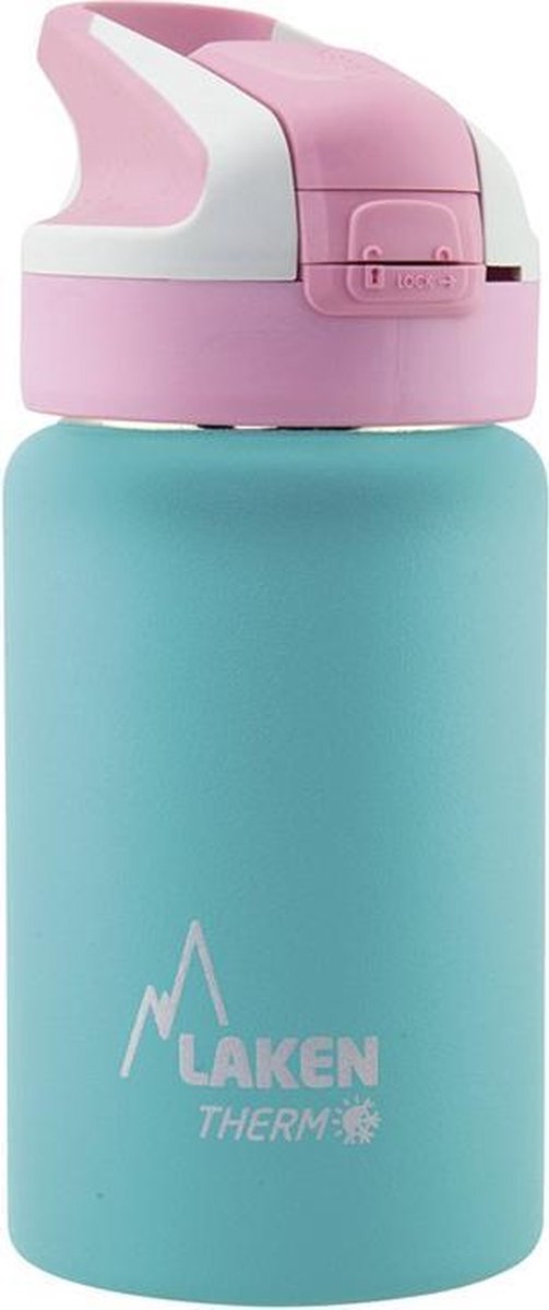 Thermosfles / Thermosbeker RVS Laken 0.35L met Drinkdop