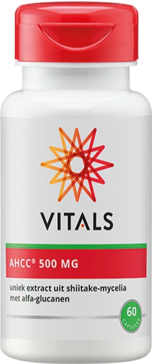 Vitals AHCC 500 mg Voedingssupplementen - 60 vegicaps