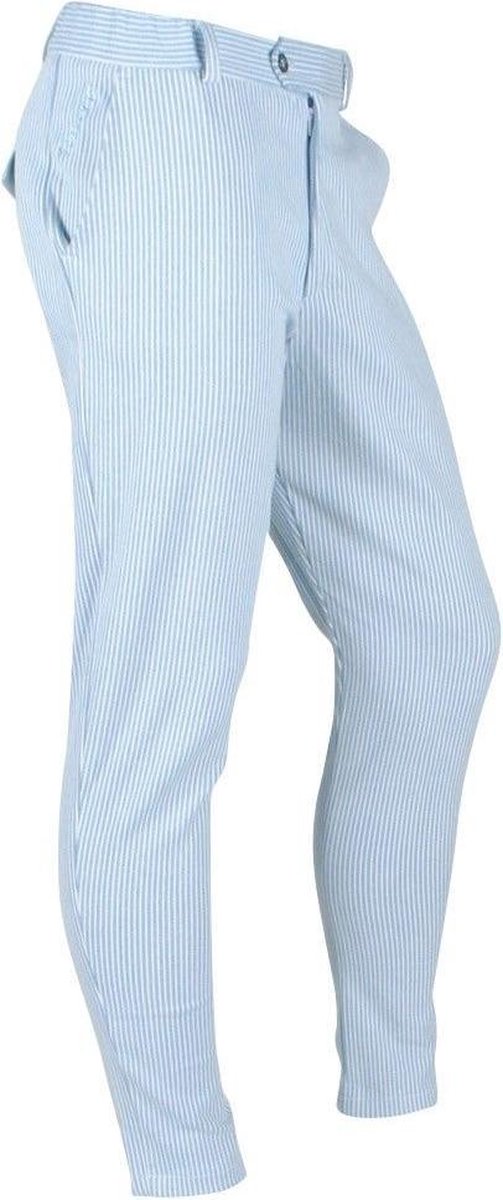 Ferlucci - Heren Chino - Model Paulo - Stretch - Blauw Wit gestreept