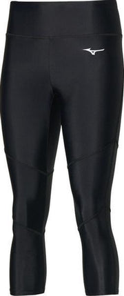 Mizuno Core 3/4 Tight Dames - zwart/grijs - maat XS