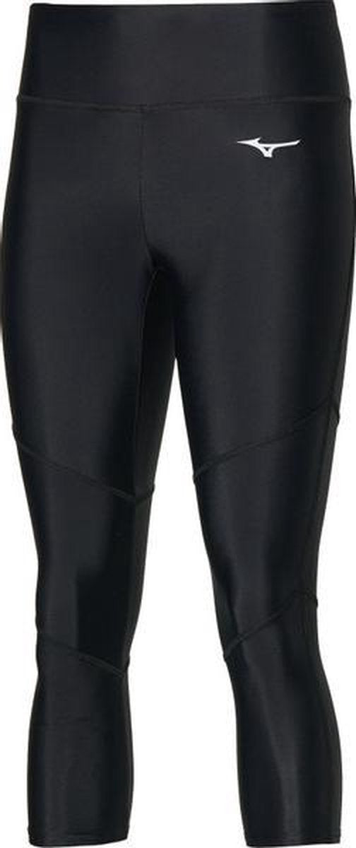 Mizuno Core 3/4 Tight Dames - zwart/grijs - maat XS