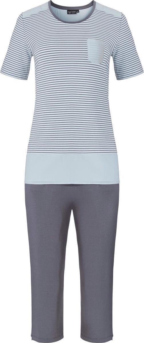 Pastunette pyjama dames - Timeless Elegance - lichtblauw - 25201-314-2/502 - maat 36