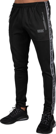 Wrong Friends Lyon Track pants Trainingsbroek - zwart / grijs - S