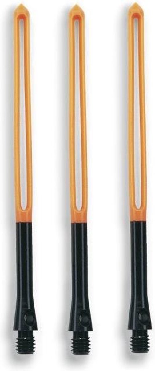 Unicorn Slikstik Shafts Aluminium Medium Zwart/oranje 3 Stuks