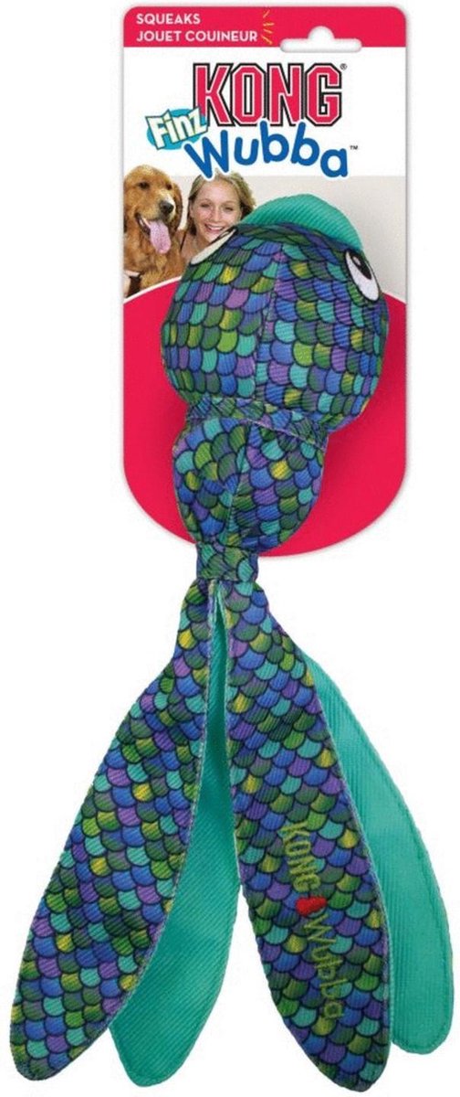 Kong wubba finz blauw 42x14