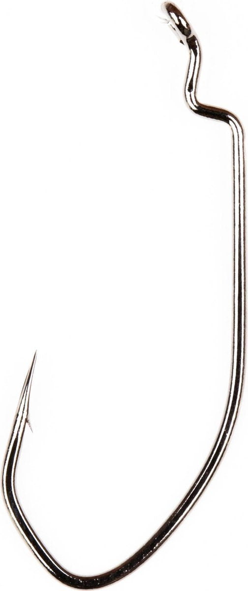 DLT Dropshot Offset Onderlijn - 0.25mm - Haakmaat 4 - 5 stuks - Zwart
