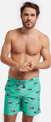 Shiwi Men Swimshort Moonfish - mint groen - s