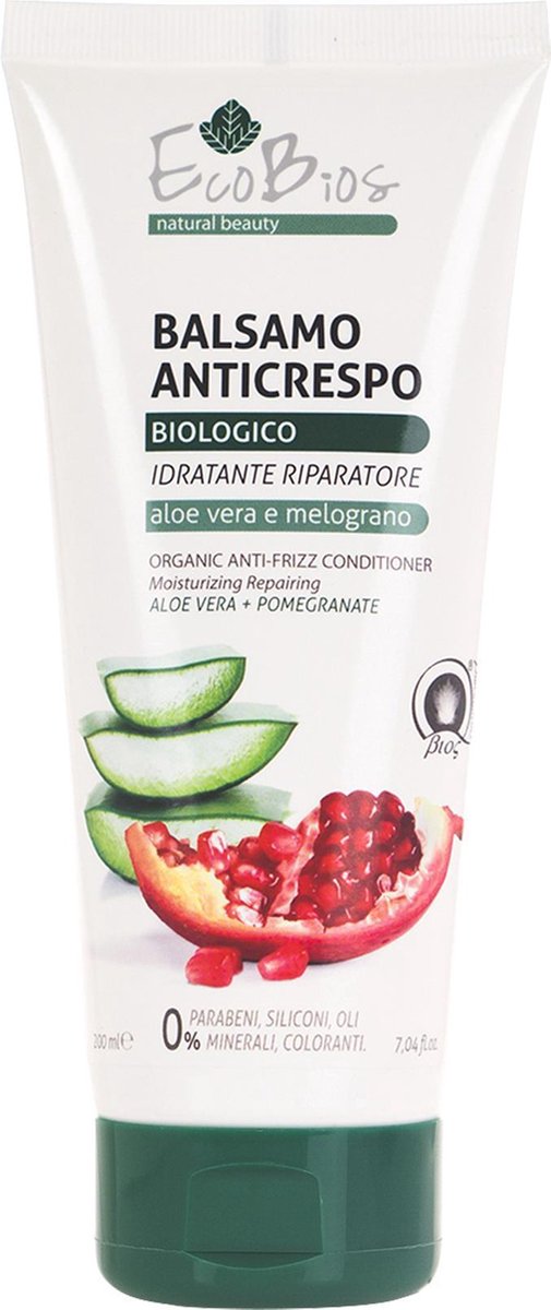 Ecobios Conditioner Aloë Vera 200 Ml Vegan Wit