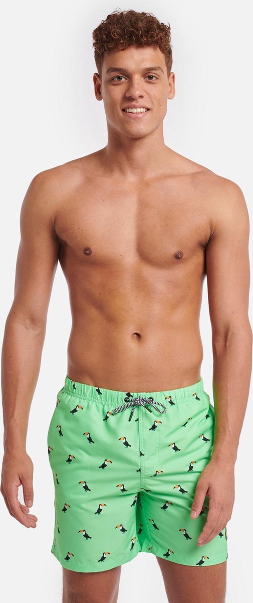 Shiwi Men Swimshort Tucan - groen - xl