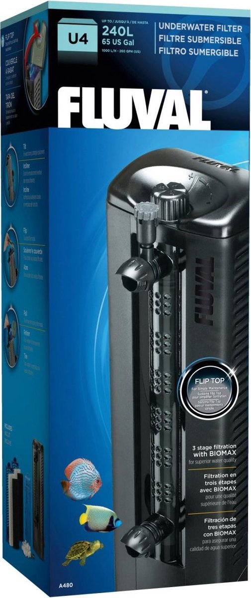 Fluval binnenfilter u4