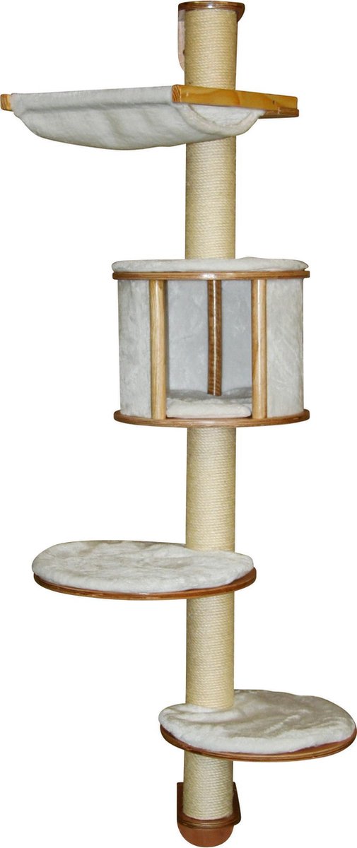 Kerbl Dolomit Muur - Krabpaal - Wit - 168 cm