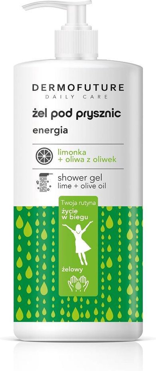 Dermofuture Daily Care ?el Pod Prysznic Energia Limonka & Oliwa Z Oliwek 500ml (w)