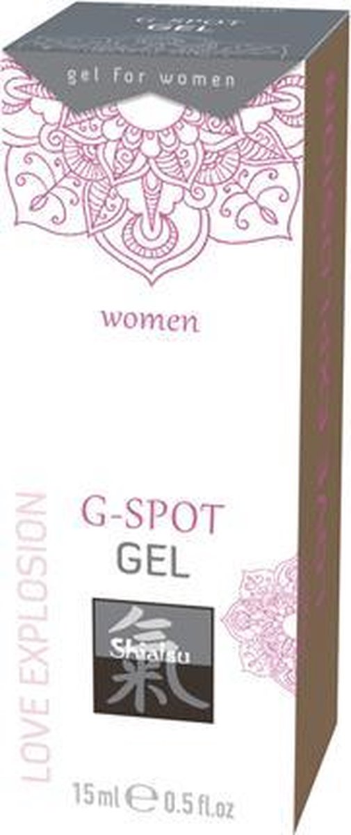 Bundle - Shiatsu - Stimulerende G-Spot Gel met glijmiddel