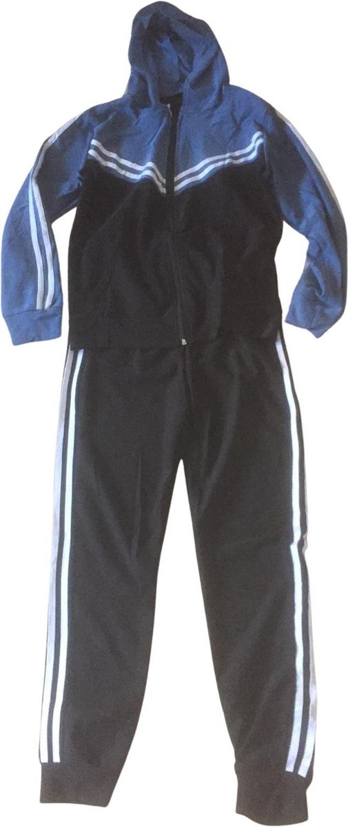 Kwalitatieve Dames Trainingspak / Tracksuit / Joggingspak | Sport kleding | Blauw - L/XL