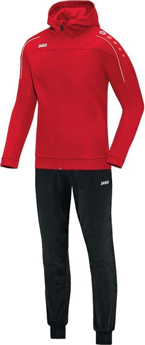 Jako - Hooded Tracksuit Classico Junior - Kinderen - maat 128